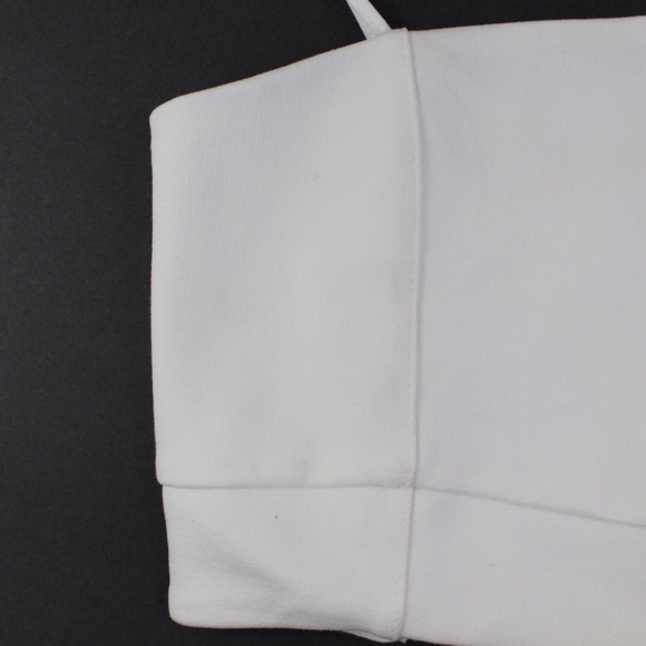 Zara New White Strappy Tube Cropped Top Small - Picture 3 of 8